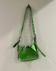 Green Shiny Purse