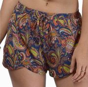 Jealous Tomatoes Paisley Boho Shorts