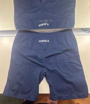 Blue Aurola Shorts