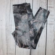 BEBE Grey tie die Leggings NWT Size Medium