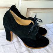 Talbots Black Suede Booties