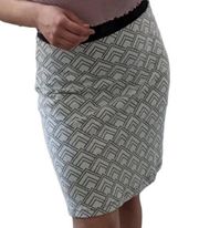 Papermoon Mitzi Geometric Skirt for Stitch Fix - Off-White Medium