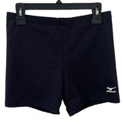 Mizuno black athletic spandex shorts size XL