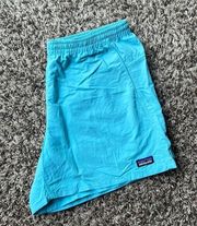 Patagonia  teal baggies shorts