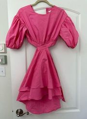 Pink olivacious dress- s worn once