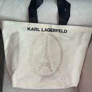 Karl Lagerfeld Paris Eiffel Tower Kristen Tote