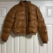 Generation Love Women’s Camel West Vegan Puffer