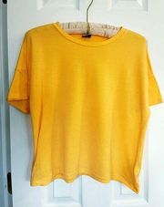 REI Cooperative Tangerine Orange T-shirt Crewneck Womens Size Extra Small