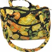 Naples Bag Company Citrus Purse, Yellow, Black