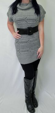 Maurices Grey Sweater Tunic Dress