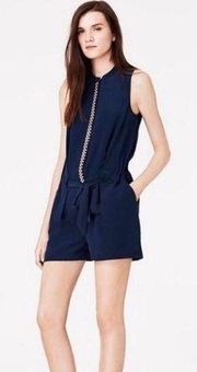 Tory Burch 100% silk romper. S