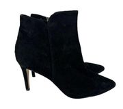 Halogen x‎ Atlantic-Pacific Black Suede Stiletto Heel Boots 9.5