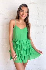 Boutique Green Dress