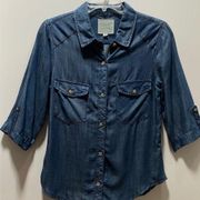 Thread & Supply - Button Up Jean Shirt