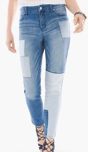 Chicos So Slimming Patchwork Girlfriend Jeans