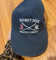 Fenway park Yankees and red socks baseball hat
