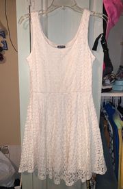 Cream Lace Dress