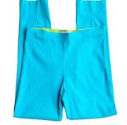 Gretchen Scott Pull On Ankle Pants Gripe Less Small Women’s Turquoise Blue