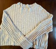 cropped sweater