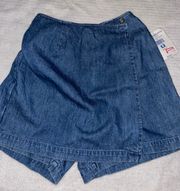 Denim Skort Vintage