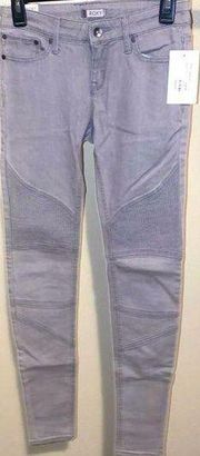 Roxy Rebel Bikers Grey Skinny Jeans size 25 

$69.50 new