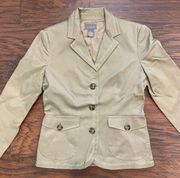 KENAR light khaki blazer, size 2