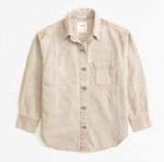 Abercrombie Oversized Denim Button-Up Shirt