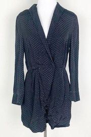 Bardot Womens Romper Black Size 6/S Skyline Playsuit Polka Dot NWT