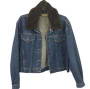 Liz Claiborne Jean Denim Jacket Size Medium