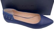 Joe’s Duarte pointed toe navy flats Size 9 1/2