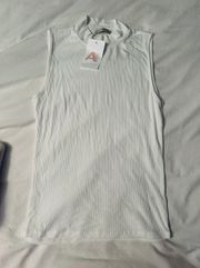 Mock Neck Tank Top