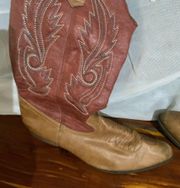 COCONUT gaucho size 8.5 M. Pointed toe 1” heel. Minor scuffing on heel and toe.