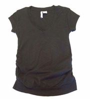 Planet Motherhood V-Neck Maternity Short Sleeve L