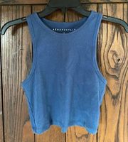 Aeropostale Medium women’s blue crop top