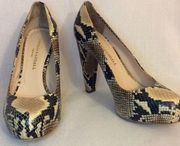 Loeffler Randall Leather Platform Pumps 8.5 B EUC