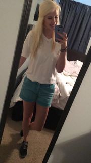 Teal Shorts