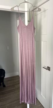 Maxi Purple Dress