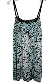 Betsey Johnson Intimates Animal Print Negligee