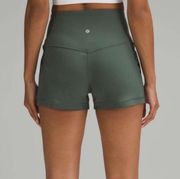 Lululemon  Align Classic Fit High Rise Shorts w Pockets Dark Forest 14 Nwt