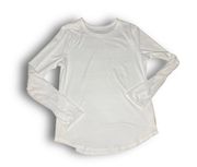 White Long Sleeve Top