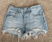 501 High-Waisted Shorts