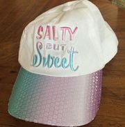 Salty but sweet mermaid hat