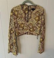 Intermix Lace Top Size P