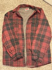 fleece lined flannel