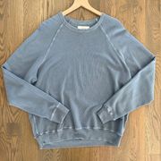 College Sweatshirt in Vintage Cornflower Blue Size 3 / Large