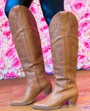 Western Knee High Boots 