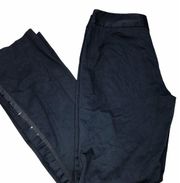 Eli Tahari size 8 black trouser pants