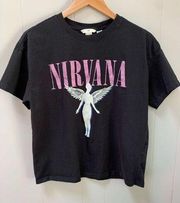 H&M NIRVANA Oversized Tee Small