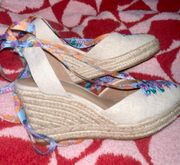 Wedge Espadrille Size 8