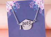 Graduation Hat Charm Necklace